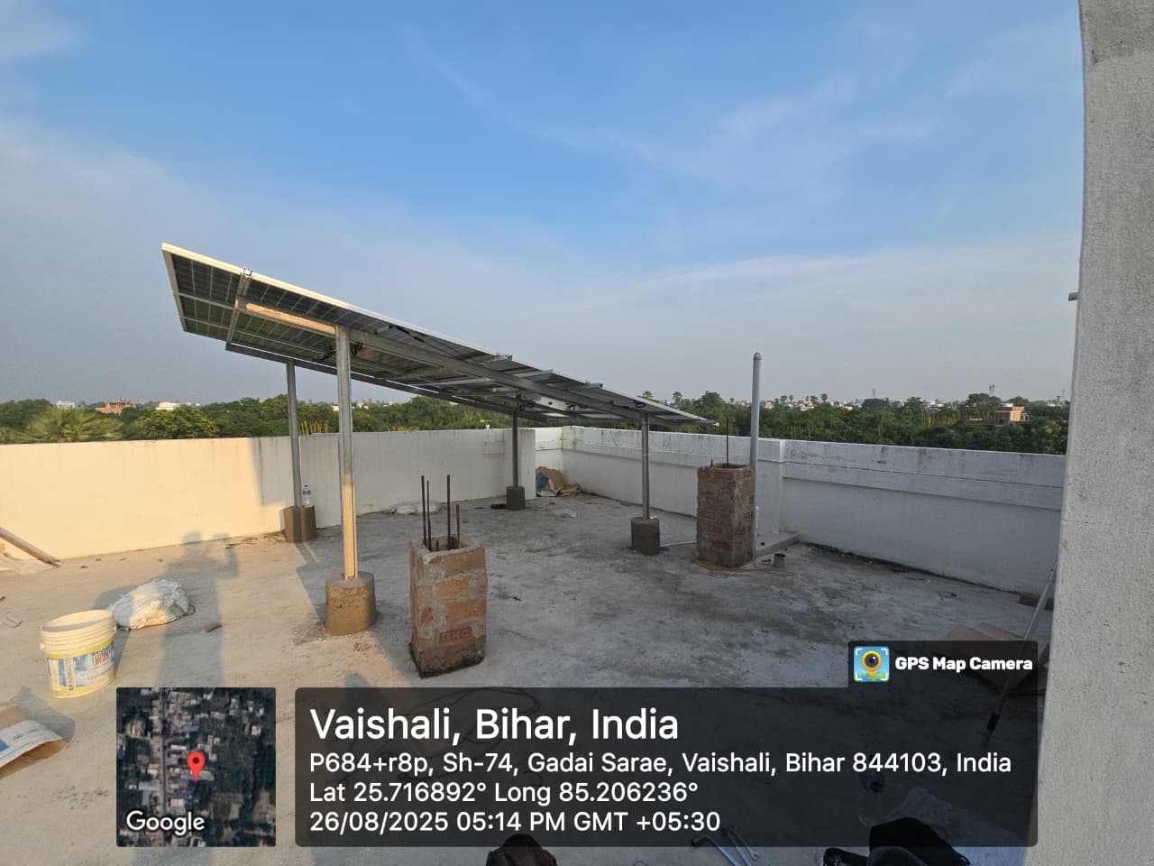 Rooftop Solar Structure