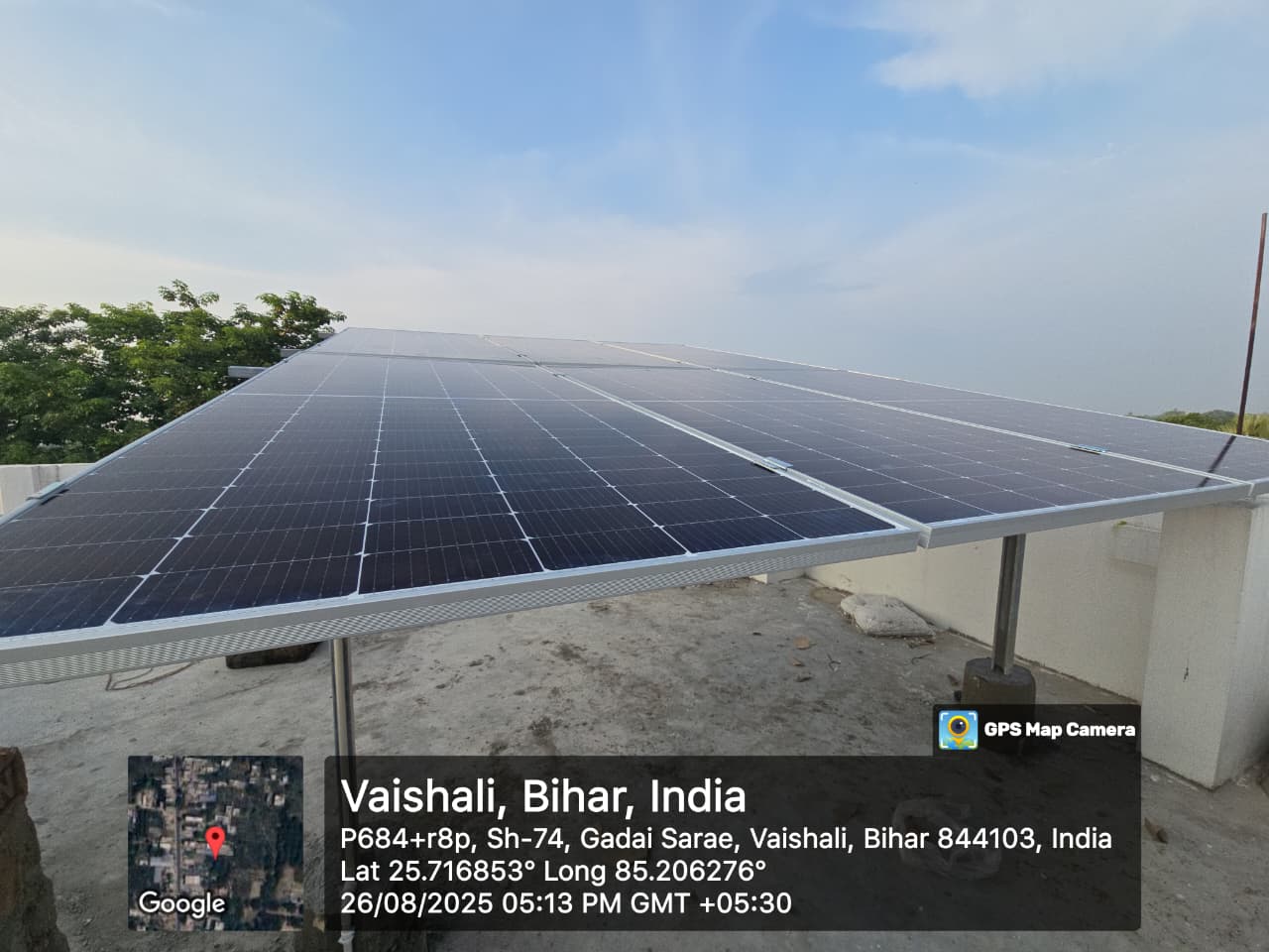 Completed Solar Installation